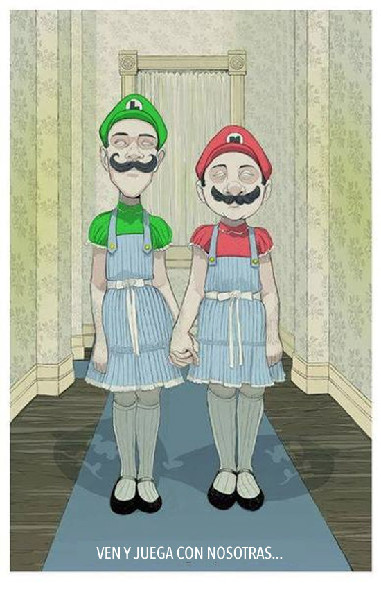 Las gemelas Mario y Luigi-Grady