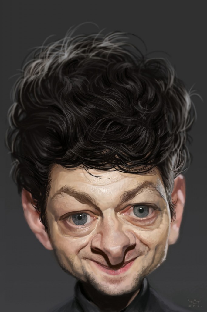 Caricatura de Andy Serkis