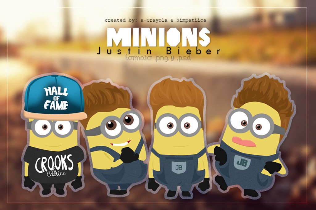 Minions Justin Bieber