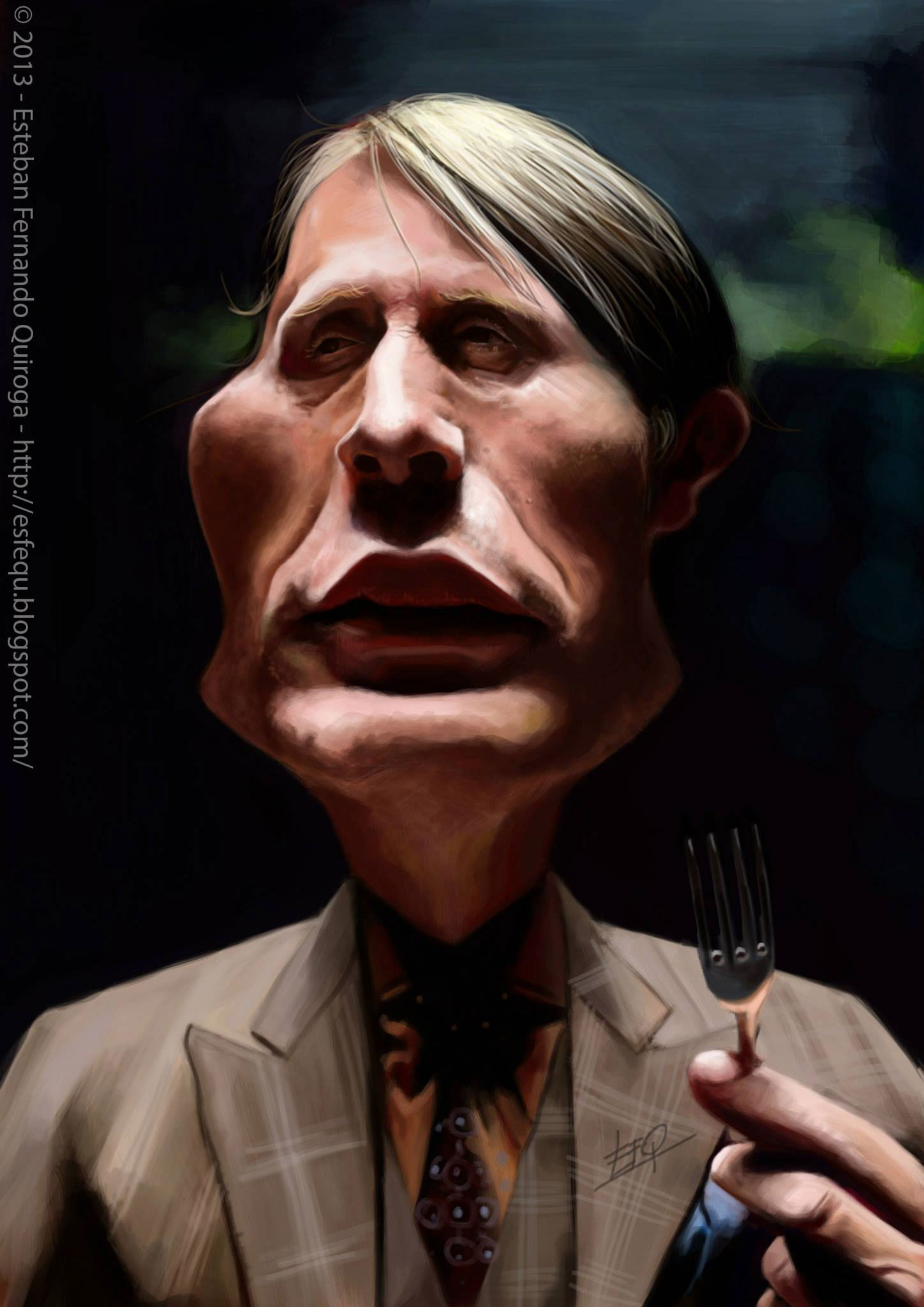 Hannibal lecter cartoon